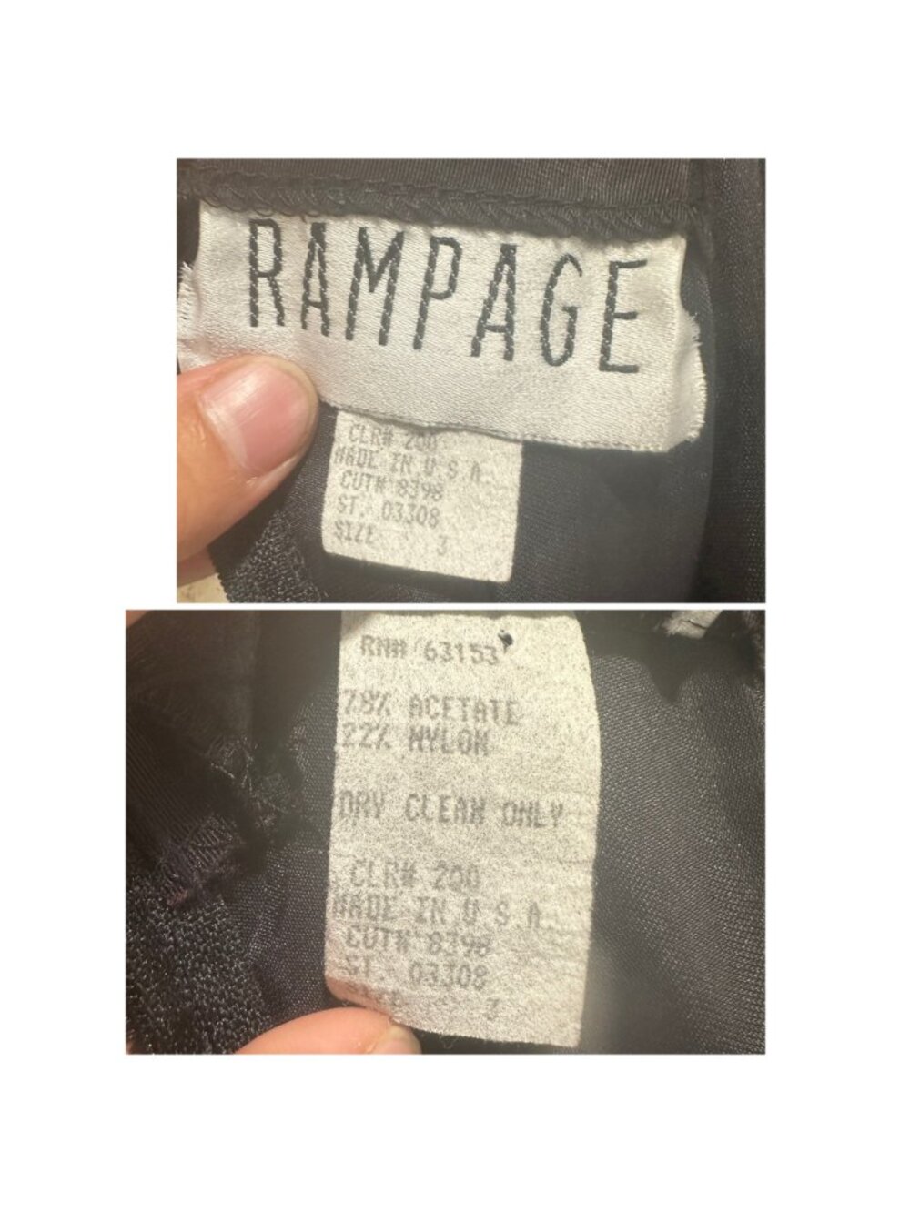 Vintage Rampage Vampire Bodycon Long Dress Small Red Velvet Whimsigoth Chiffon - Picture 4 of 16